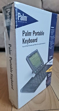 Palm Portable Keyboard 1999 Black 3C10317U For Palm II III NEW Factory Sealed-