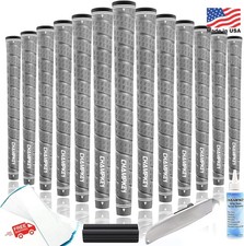 Champkey Wrap-Y Rubber Golf Grips 13 Pack Gray Midsize Latex Free