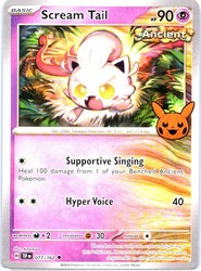 Scream Tail 077/162 Trick or Trade 2024 Uncommon