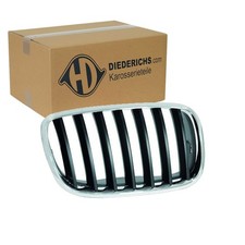 DIEDERICHS KÜHLERGRILL CHROM SCHWARZ RECHTS passend für BMW X5 mit PDC | 1291048