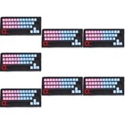  7 Sätze von Computer -Tastatur -Tastaturen ersetzen Tastaturkaps -Kits Chic