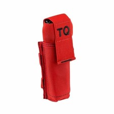 MOLLE Tourniquet Pouch w/ Elastic Strap - Red
