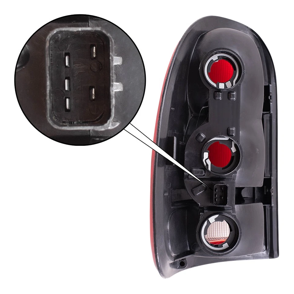 Задний фонарь для фургона 1996-2000 годов выпуска с монтажной платой без розеток для ламп справа - Изображение 4 из 4