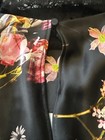 Victoria's Secret Black Floral Satin Cowl Neck Bodysuit Tank Top Cami Sz. XS EUC — photo 9
