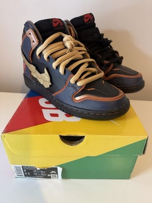 Nike SB Dunk High Gundam Project Unicorn Men's Size 8