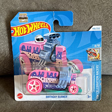Hot Wheels HW Celebration Racers Birthday Burner 1:64 Pink/Purple/White 2024