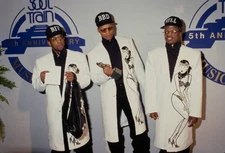 Bell Biv DeVoe attend the 1991 Soul Train Music Awards held at the- Old Photo