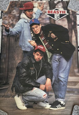RARE Vintage Original 1987 BEASTIE BOYS License to Ill POSTER