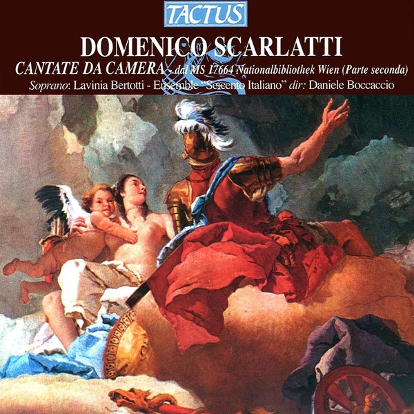 Audio Cd - Domenico Scarlatti - Cantate Da Camera (Parte 2) - Tactus -D- Neu-image