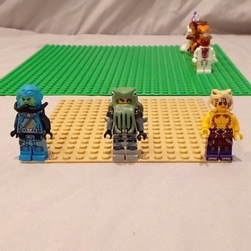 LEGO Minifigure Ninjago Lot 25 Pcs Pythor Garamadon Sensi Wu