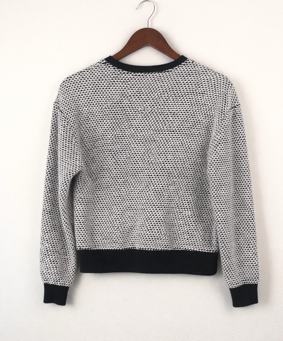 Marine Layer Textured Knit Pullover Sweatshirt S … - image 3