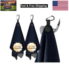 Strong Magnetic Golf Towel, Extra Large 23.6"x15.7" Ultra-Absorbent Microfibe...