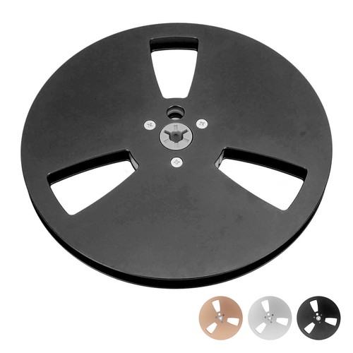 1/4 7in Empty Tape Reel 3 Holes Universal Open Reel Sound Takeup Reel For Re NEW - Afbeelding 3 van 21