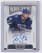 2013-14 Panini Contenders NHL Ink Ryan Stanton Auto Vancouver Canucks #I-STA