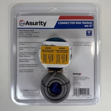 DiversiTech Asurity WS-1C Connected Wet Switch Flood Water Detector