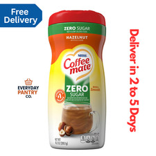 Nestle Coffee mate Sugar Free Powder Creamer, Hazelnut, 10.2 Ounce