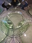Vintage Set Of 6 Corning Pyrex FESTIVA Spring Green Glass Dinner Plates 10.75" — photo 4