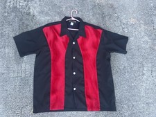 Vintage Casino Wear Rockabilly Bowling Shirt