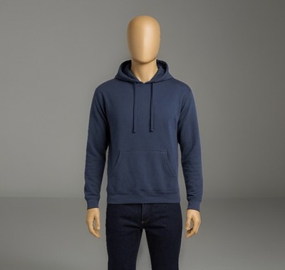econscious EC5500 Men's Organic Cotton Recycled Hoodie Large Pacific Blue