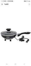 New RoadPro 12-Volt Portable Frying Pan with Non-Stick Surface. Free Shipping. 
