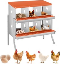 Chicken Nesting Box Metal Nesting Box Wall Mount Nesting Boxes for Laying Eggs