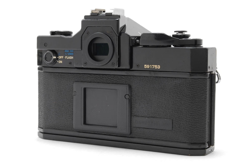 【N как новый】Canon F-1 F1 35 мм Зеркальная камера черный FD 50 мм f/1.4 S.S.C объектив - Изображение 3 из 4