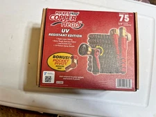 New 75 FT Pocket Hose Copper Head Expandable Garden Hose, With 360° Pocket Pivot