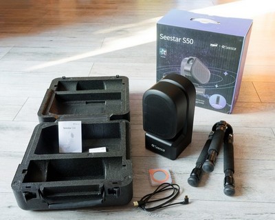 Zwo Seestar S50 Smart-Teleskop für Astrofotografie mit allem Zubehör und OVP