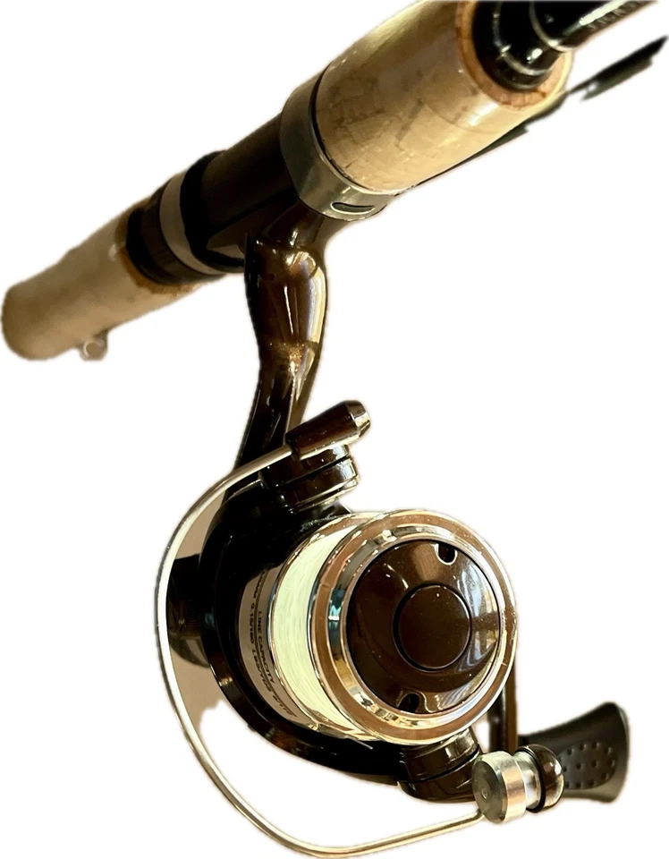 MITCHELL GT PRO Spinning Reel w Rear Drag 5.5:1 Ratio  w ZEBCO 33 Light Cork Rod - Image 3 of 4