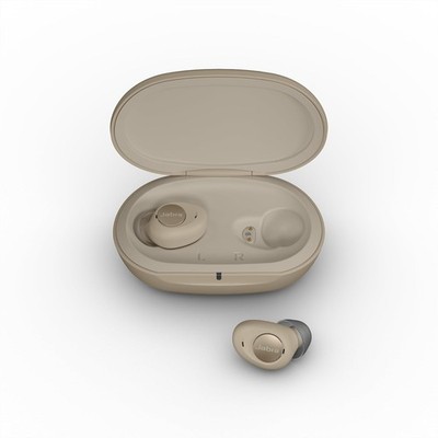 Jabra Enhance Plus Gold Beige Selbstsitzende OTC-Hörgeräte für erweiterte Hörver
