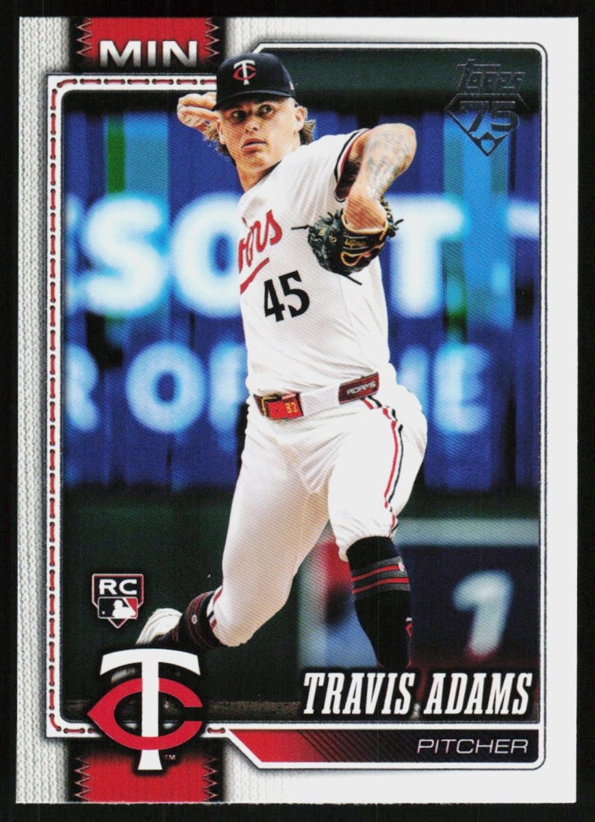 2026 Topps Baseball Travis Adams #149 RC Minnesota Twins | eBay