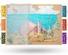 1500 Piece Puzzle Board Pro, with 6 Drawers  Cover, 34"x25"