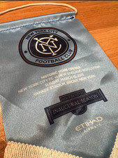 NYCFC FOOTBALL CLUB BANNER HOME OPENER INAUGURAL SEASON 2015 MLS SOCCER YANKEES