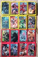 DC Comic Coin Pusher Cards Series 3 Hero And Villain Complete Set