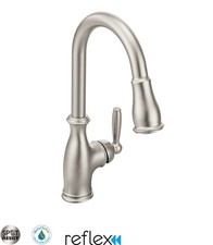 Moen 7185 Brantford Single Handle Pulldown Spray Kitchen Faucet - Spot Resist