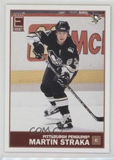 2003-04 Pacific Exhibit Yellow Back Martin Straka #119 0a4