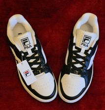 FILA TERATACH White & Black Colorway Trainers Size UK6 JNR EUR39½ NEW