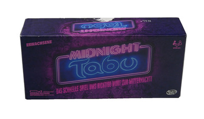 Midnight Tabu Familienspiel Gesellschaftsspiel für Erwachsene Hasbro vollständig