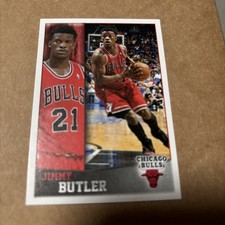 Jimmy Butler III 2013-14 Panini NBA Sticker Collection Card Chicago Bulls #61