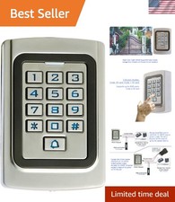 Waterproof Universal 12V 24VDC Metal Case Digital Wired Keypad for Garage Doo...