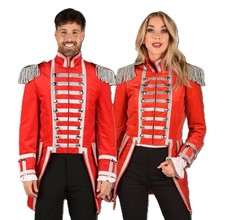 excl. Jacke Uniform Damen Herren Zirkus Köln Garde rot/silber Karneval Fasching