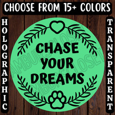 40 CHASE YOUR DREAMS STICKERS 2