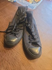Converse Chuck Taylor All Star High Top All Black Monochrome Unisex Men s 6