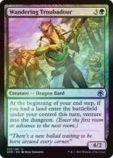 Wandering Troubadour Uncommon Afr 210 Near Mint Foil Wandering Troubadour Uncommon Afr 210 Near Mint Foil
