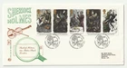12/10/1993 UK GB FDC - Sherlock Holmes - Magnifying Glass and Violin - Crowborou