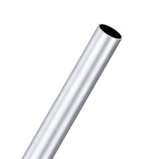 1-Pack 300mm Alu-Rundrohr 25x28mm f&uuml;r Bau/Maschinenbau/DIY 0,98"x1,1"x12"