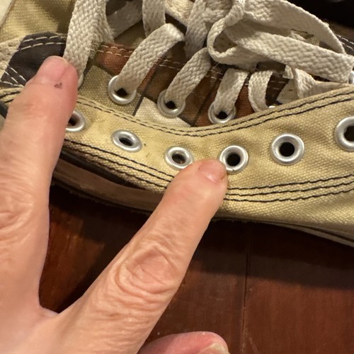 Converse All Star Double Tongue 111636f Size Men’s 7 Women’s 9. UNIQUE!! - Picture 7 of 16