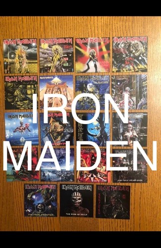 Iron Maiden Kühlschrankmagnete Komplettset