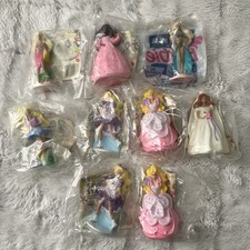 McDonald  s Vintage Happy Meal Toys 1990 Barbie - Nine Total Unopened And Sealed