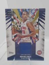 2025-2026 Topps Woven Wonders Relics Ron Holland II Player Worn Jersey Relic